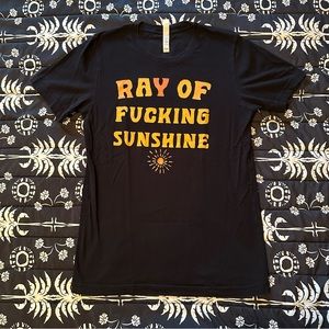 Hippie Runner “Ray of Fucking Sunshine” T-shirt